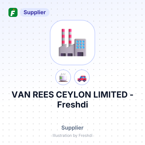 VAN REES CEYLON LIMITED – summary card, no photo uploaded yet