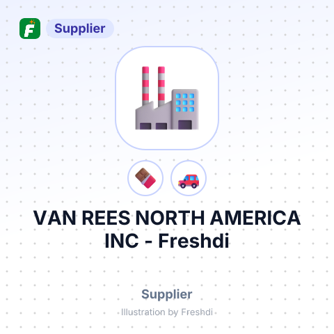 VAN REES NORTH AMERICA INC – summary card, no photo uploaded yet