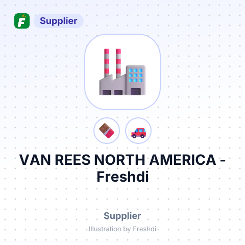 VAN REES NORTH AMERICA – summary card, no photo uploaded yet