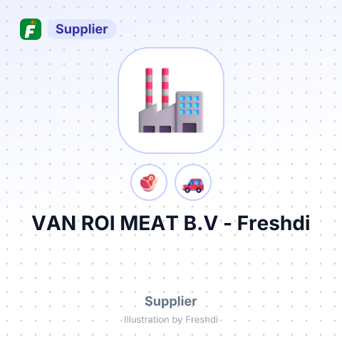 VAN ROI MEAT B.V – summary card, no photo uploaded yet