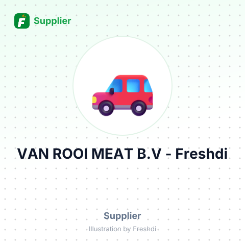 VAN ROOI MEAT B.V – summary card, no photo uploaded yet