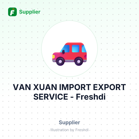 VAN XUAN IMPORT EXPORT SERVICE – summary card, no photo uploaded yet