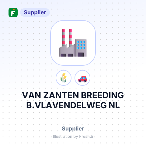 VAN ZANTEN BREEDING B.VLAVENDELWEG NL – summary card, no photo uploaded yet