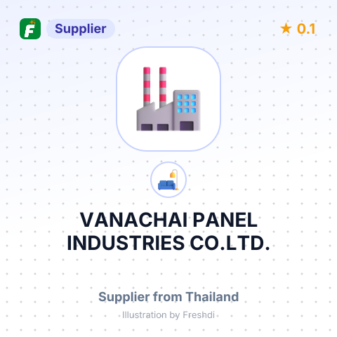 VANACHAI PANEL INDUSTRIES CO.LTD. – summary card, no photo uploaded yet