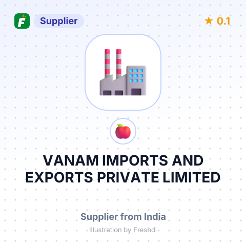 VANAM IMPORTS AND EXPORTS PRIVATE LIMITED – summary card, no photo uploaded yet