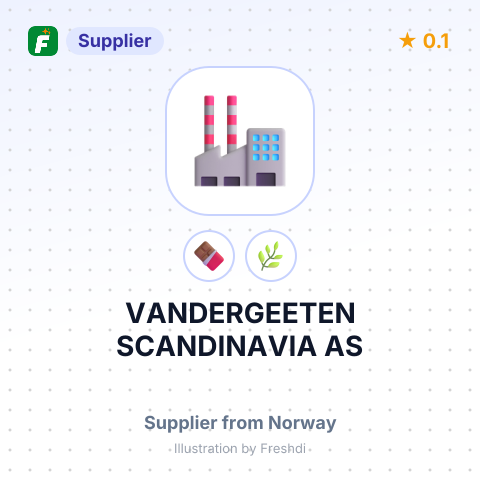 VANDERGEETEN SCANDINAVIA AS – summary card, no photo uploaded yet