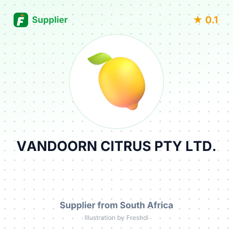 VANDOORN CITRUS PTY LTD. – summary card, no photo uploaded yet
