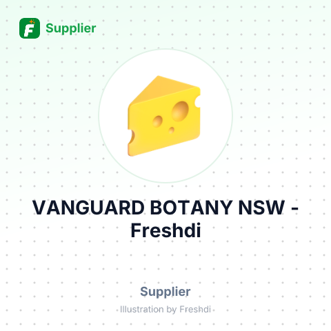 VANGUARD BOTANY NSW – summary card, no photo uploaded yet