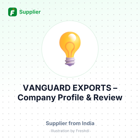 VANGUARD EXPORTS – summary card, no photo uploaded yet