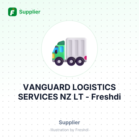 VANGUARD LOGISTICS SERVICES NZ LT – summary card, no photo uploaded yet