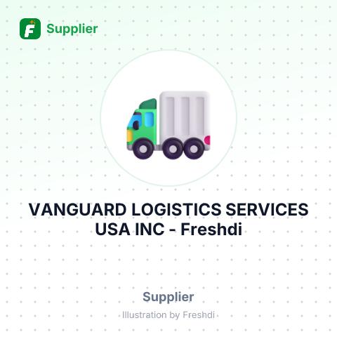 VANGUARD LOGISTICS SERVICES USA INC – summary card, no photo uploaded yet