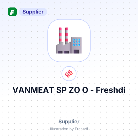 VANMEAT SP ZO O – summary card, no photo uploaded yet