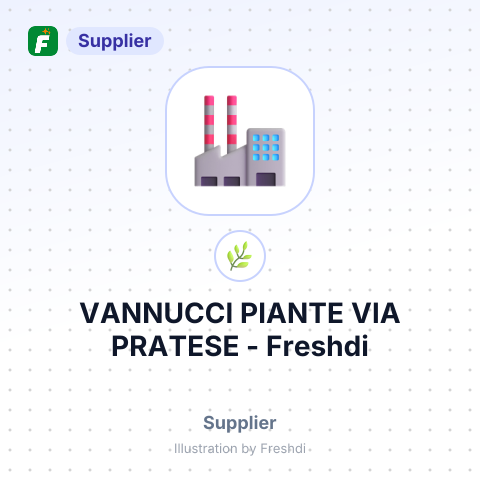 VANNUCCI PIANTE VIA PRATESE – summary card, no photo uploaded yet