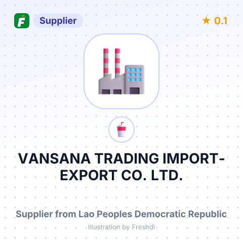 VANSANA TRADING IMPORT-EXPORT CO., LTD. – summary card, no photo uploaded yet