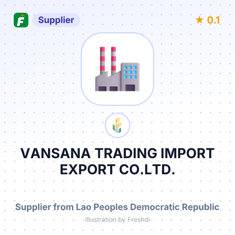 VANSANA TRADING IMPORT EXPORT CO.LTD. – summary card, no photo uploaded yet