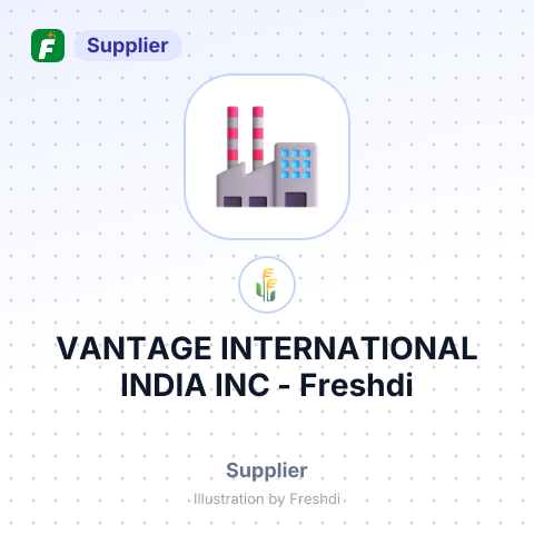 VANTAGE INTERNATIONAL INDIA INC – summary card, no photo uploaded yet