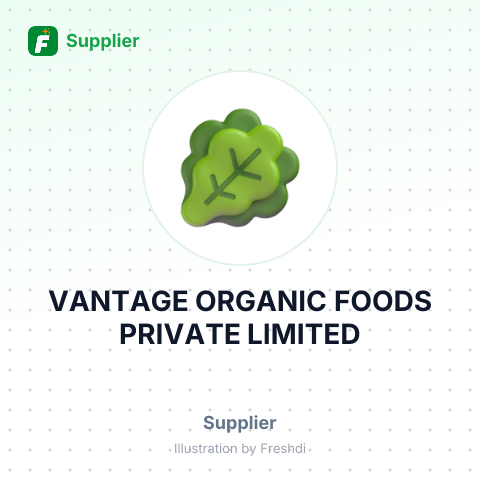 VANTAGE ORGANIC FOODS PRIVATE LIMITED – summary card, no photo uploaded yet