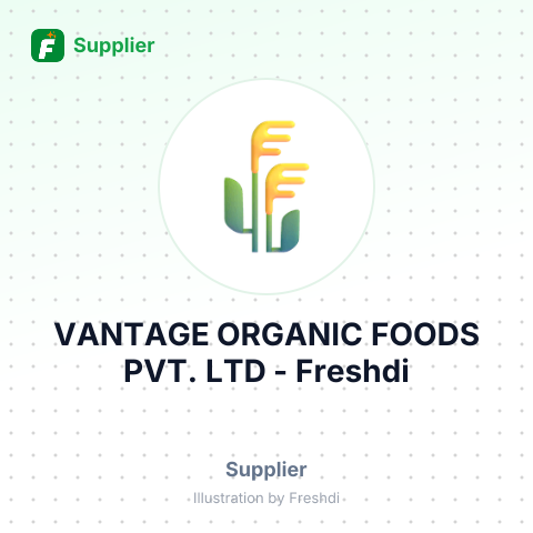 VANTAGE ORGANIC FOODS PVT. LTD – summary card, no photo uploaded yet