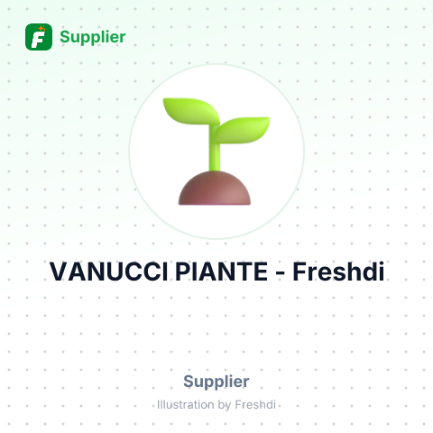 VANUCCI PIANTE – summary card, no photo uploaded yet
