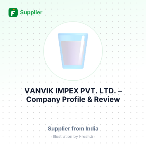 VANVIK IMPEX PVT. LTD. – summary card, no photo uploaded yet