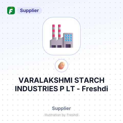 VARALAKSHMI STARCH INDUSTRIES P LT – summary card, no photo uploaded yet