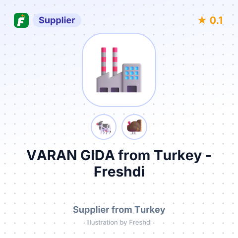 VARAN GIDA – summary card, no photo uploaded yet