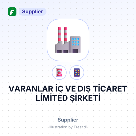 VARANLAR İÇ VE DIŞ TİCARET LİMİTED ŞİRKETİ – summary card, no photo uploaded yet