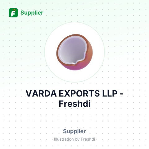 VARDA EXPORTS LLP – summary card, no photo uploaded yet