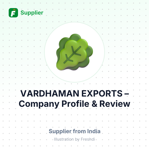 VARDHAMAN EXPORTS – summary card, no photo uploaded yet