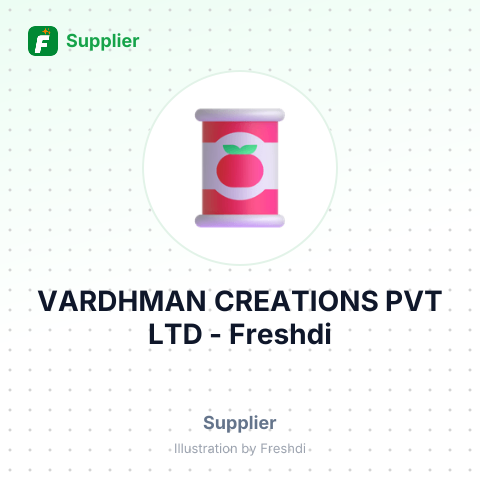 VARDHMAN CREATIONS PVT LTD – summary card, no photo uploaded yet