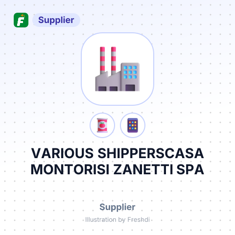 VARIOUS SHIPPERSCASA MONTORISI ZANETTI SPA – summary card, no photo uploaded yet