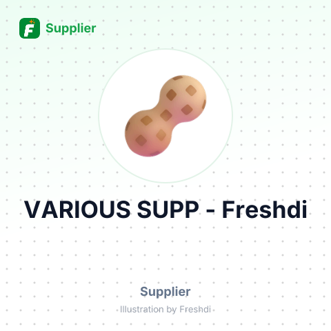 VARIOUS SUPP – summary card, no photo uploaded yet