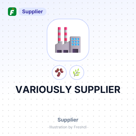 VARIOUSLY SUPPLIER – summary card, no photo uploaded yet