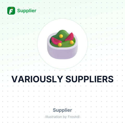 VARIOUSLY SUPPLIERS – summary card, no photo uploaded yet