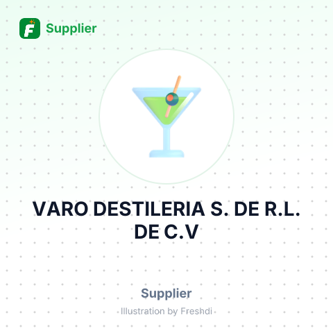 VARO DESTILERIA S. DE R.L. DE C.V – summary card, no photo uploaded yet