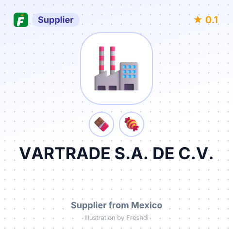 VARTRADE S.A. DE C.V. – summary card, no photo uploaded yet