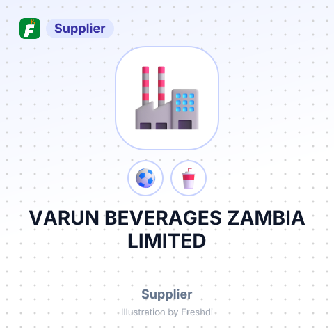 VARUN BEVERAGES ZAMBIA LIMITED – summary card, no photo uploaded yet
