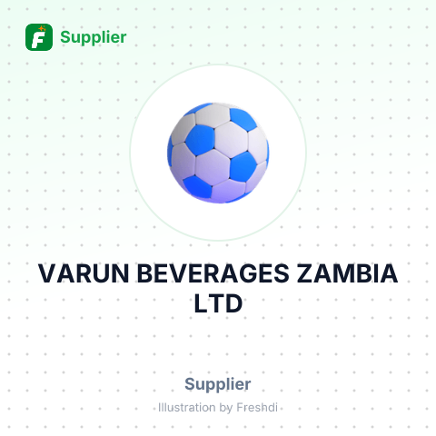 VARUN BEVERAGES ZAMBIA LTD – summary card, no photo uploaded yet