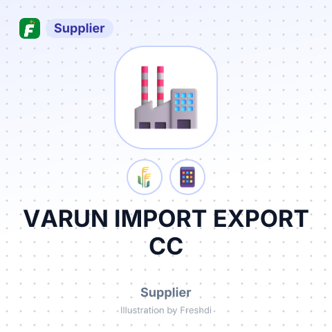 VARUN IMPORT EXPORT CC – summary card, no photo uploaded yet