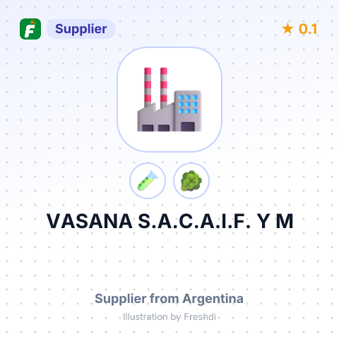 VASANA S.A.C.A.I.F. Y M – summary card, no photo uploaded yet