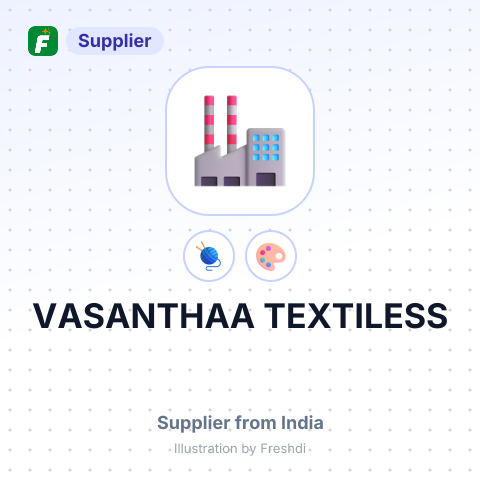 VASANTHAA TEXTILESS – summary card, no photo uploaded yet