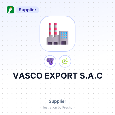 VASCO EXPORT S.A.C – summary card, no photo uploaded yet