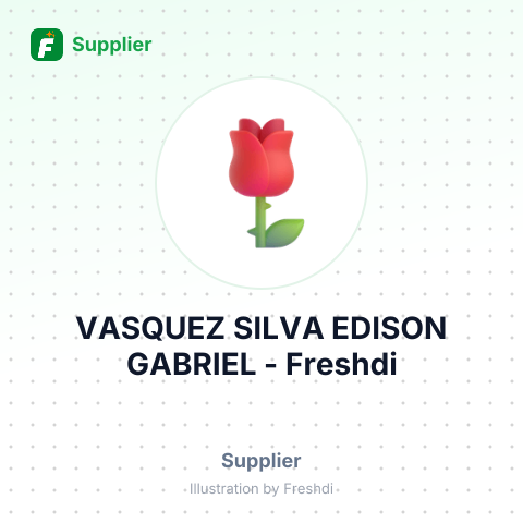 VASQUEZ SILVA EDISON GABRIEL – summary card, no photo uploaded yet