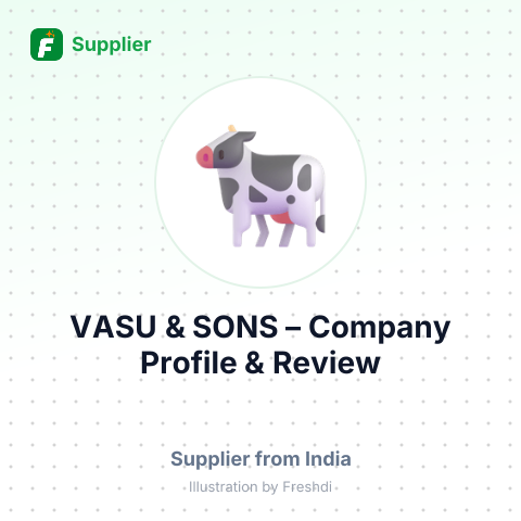 VASU & SONS – summary card, no photo uploaded yet