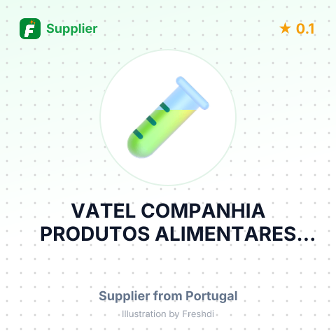 VATEL COMPANHIA PRODUTOS ALIMENTARES S.A. – summary card, no photo uploaded yet