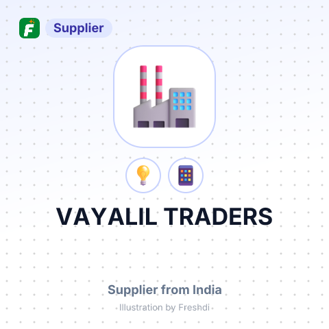 VAYALIL TRADERS – summary card, no photo uploaded yet