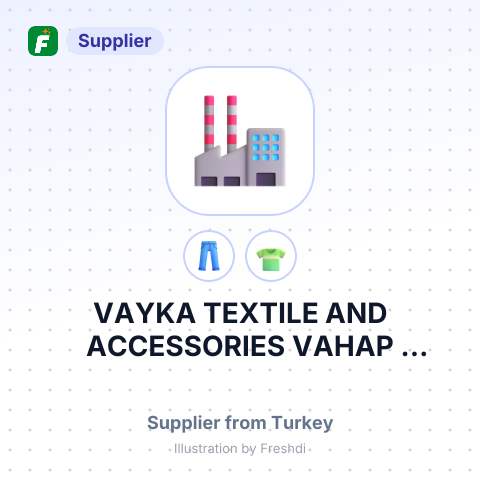 VAYKA TEXTILE AND ACCESSORIES VAHAP KARASOY – summary card, no photo uploaded yet