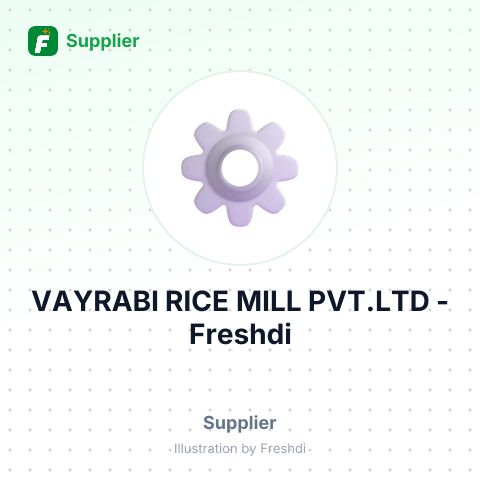 VAYRABI RICE MILL PVT.LTD – summary card, no photo uploaded yet
