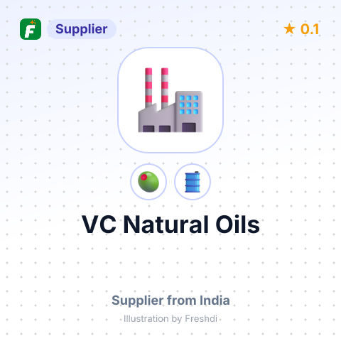VC Natural Oils  – summary card, no photo uploaded yet