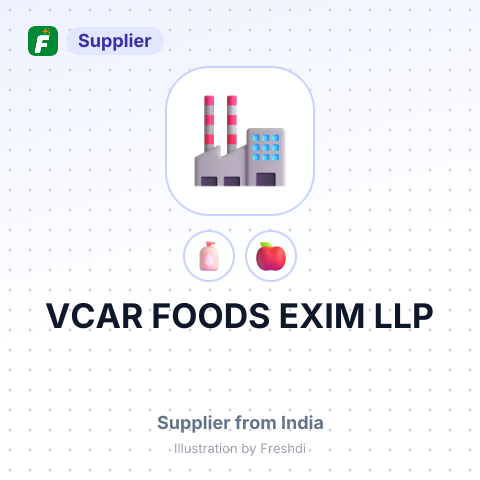 VCAR FOODS EXIM LLP – summary card, no photo uploaded yet